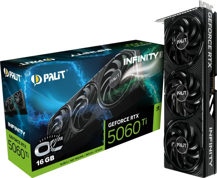 Palit GeForce RTX 5060 Ti 16GB Infinity 3 OC
