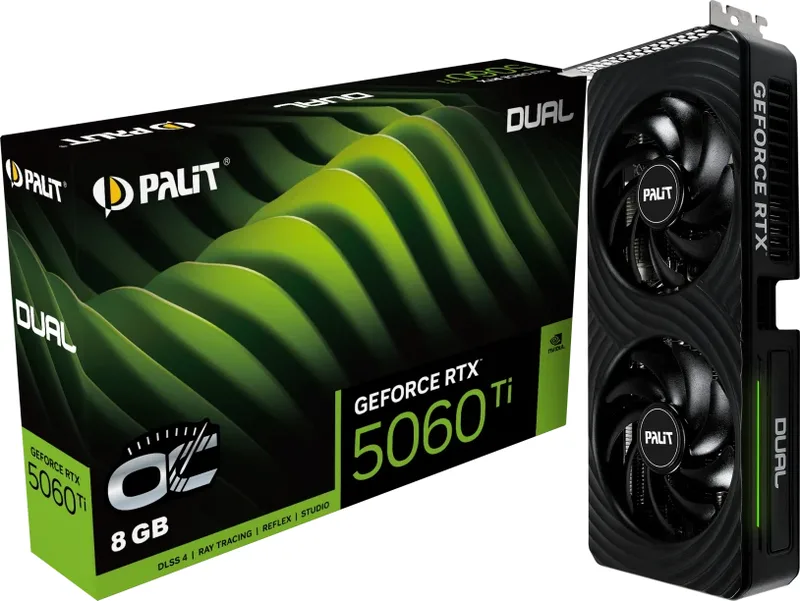 Palit GeForce RTX 5060 Ti 8GB Dual OC