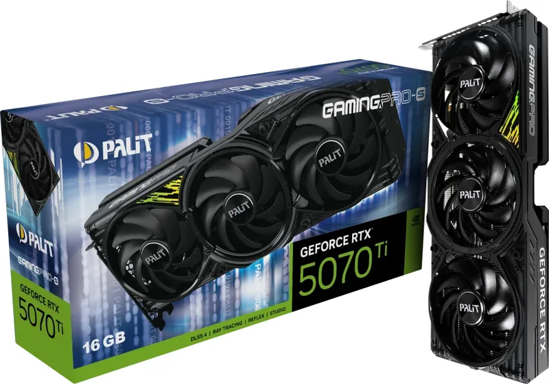 Palit GeForce RTX 5070 Ti 16GB GamingPro-S