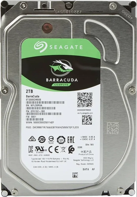 2TB HDD