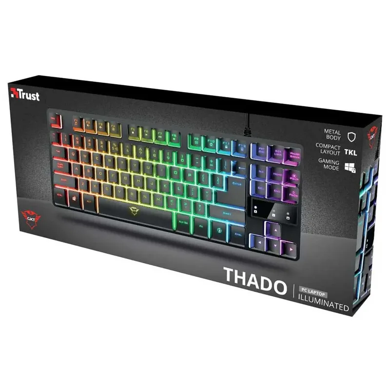 Trust GXT 833 Thado tangentbord för gaming