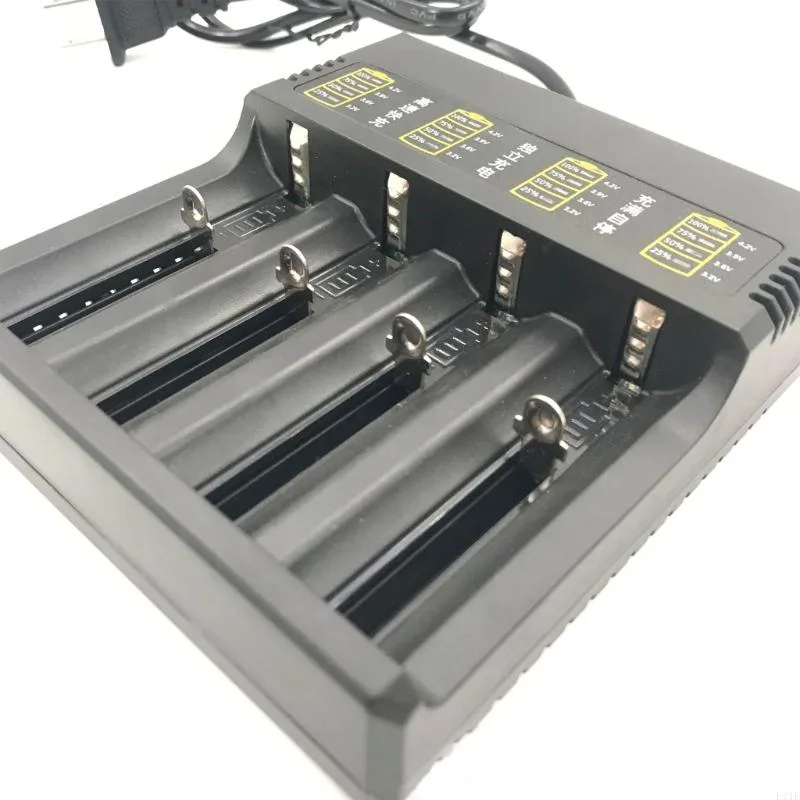 Accu 18650 universell batteriladdare snabbladdning