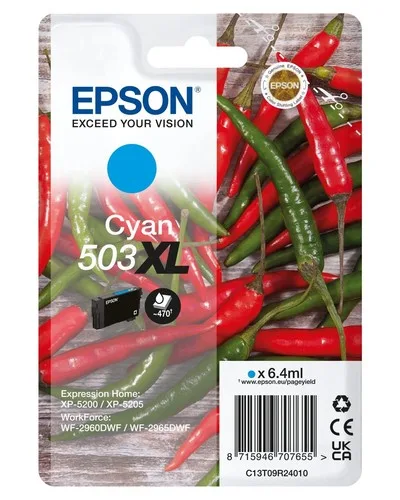Epson Bläck/503XL 502XL Kikare 6,4 ml CY SEC
