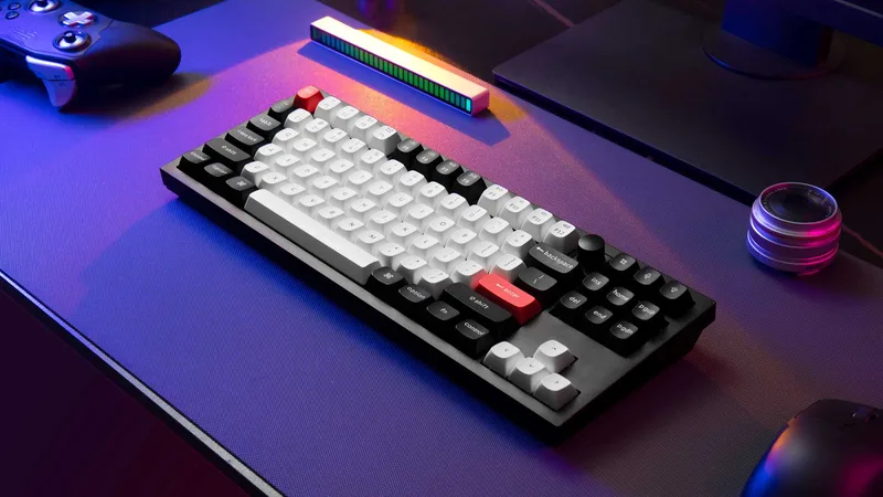 Keychron Q3 HE trådlös hot-swappable RGB mekanisk tangentbordshall