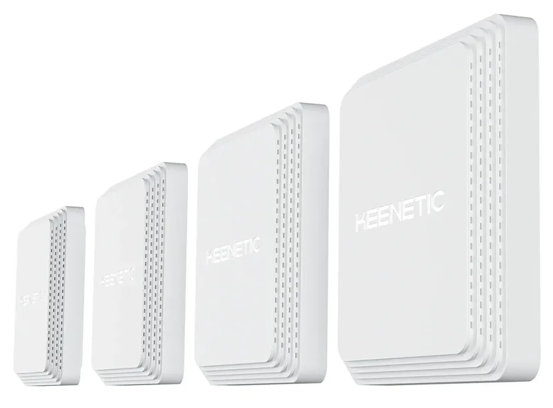 Keenetic Orbiter Pro AC1300 Mesh Wi-Fi 5 Router/Extender/Access Point with 2-Port Gigabit Smart Switch