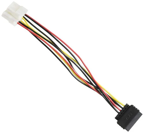Delock - strömadapter - 4 pin intern effekt till SATA-ström