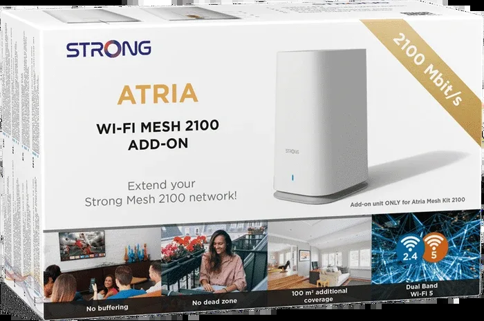 Strong Atria WiFi Mesh 2100 Add-on 2,4+5GHz