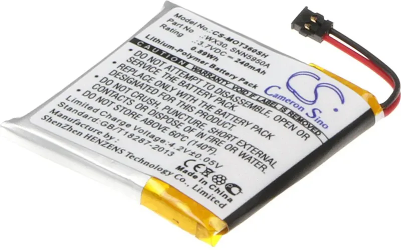 Batteri kompatibelt med Motorola Moto 360
