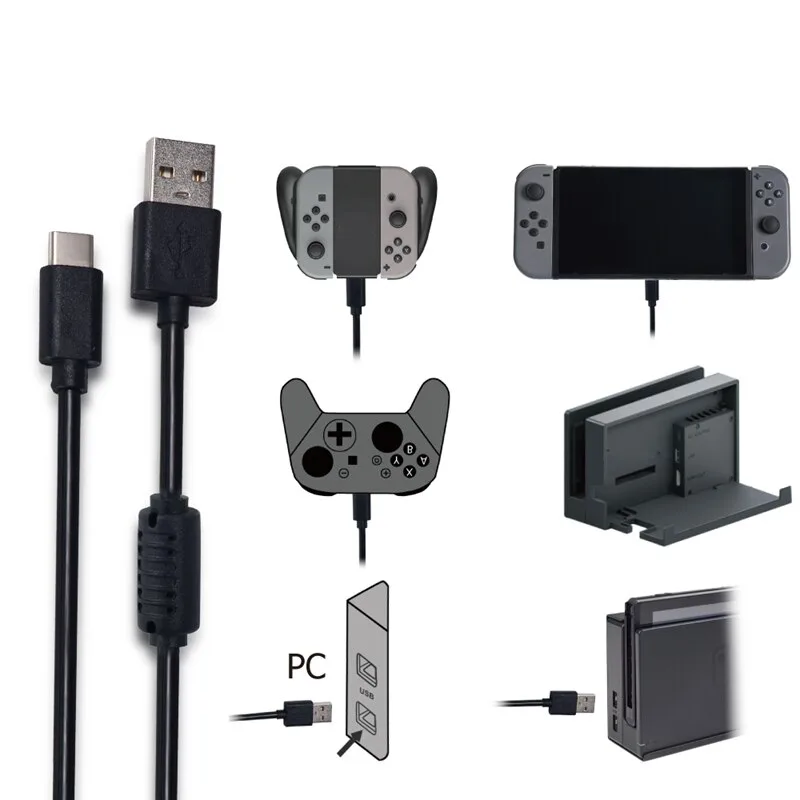 Tendak Laddningskabel för Switch