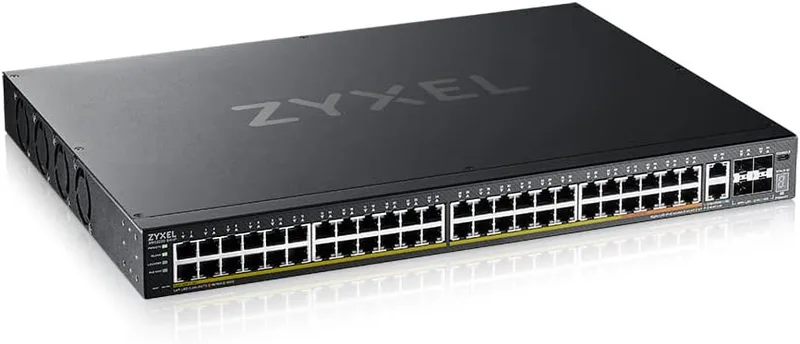 Zyxel 48-Ports Gigabit PoE Switch
