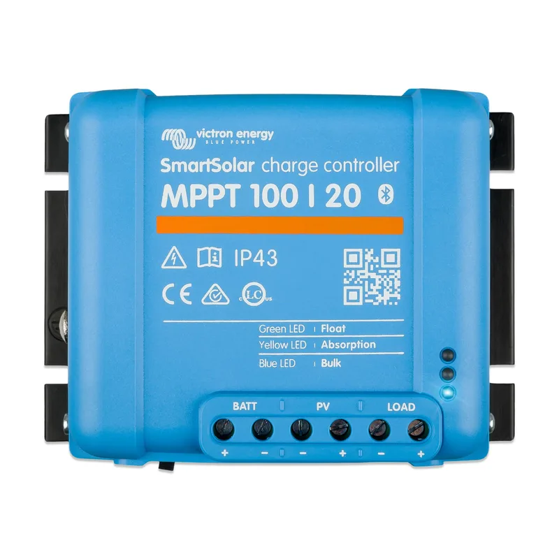 Victron Energy SmartSolar MPPT 100V 20 amp 12/24/48-Volt Solcellsladdare