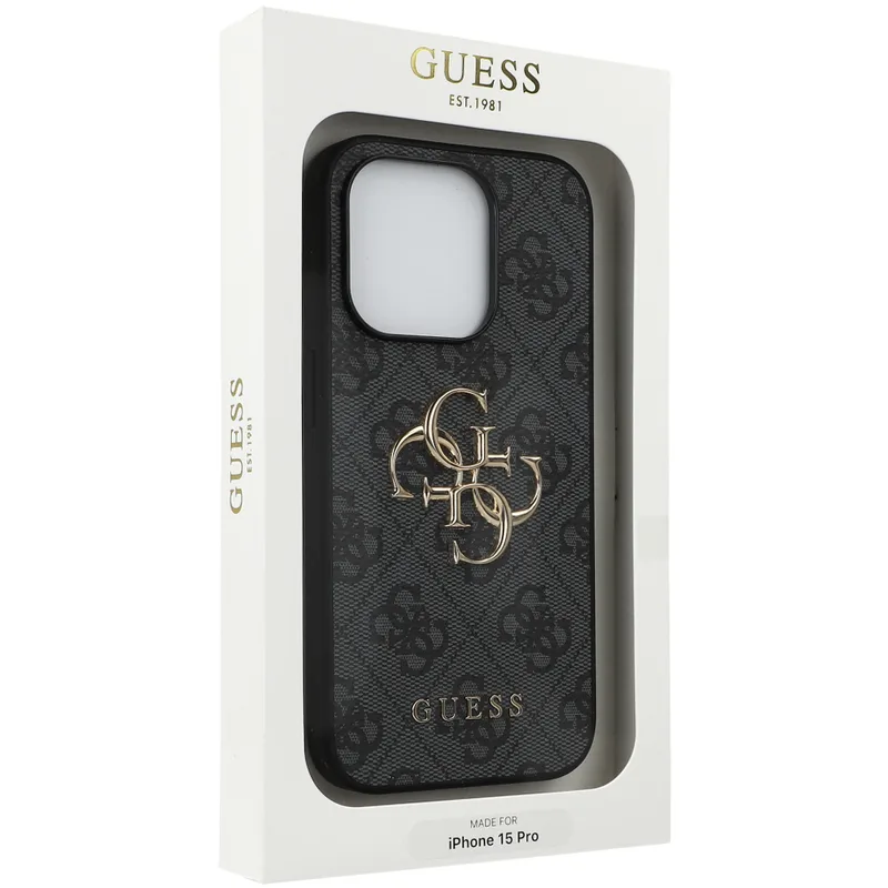 Guess iPhone 15 Pro Skal 4G Logo
