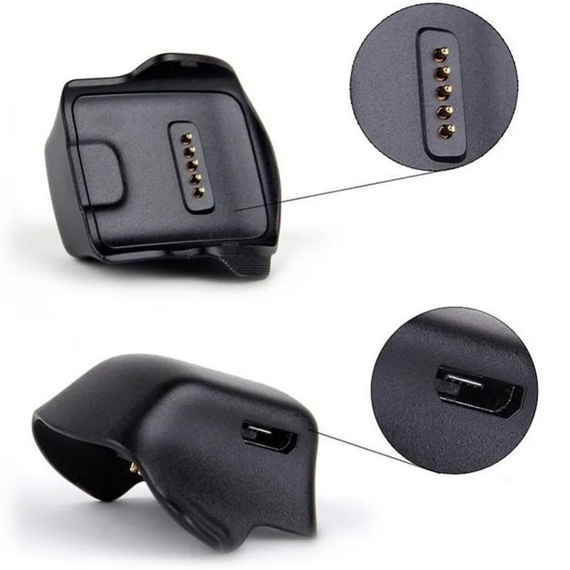 Smart Glasses-laddare, ABS Magnetic Dock med USB-kabel
