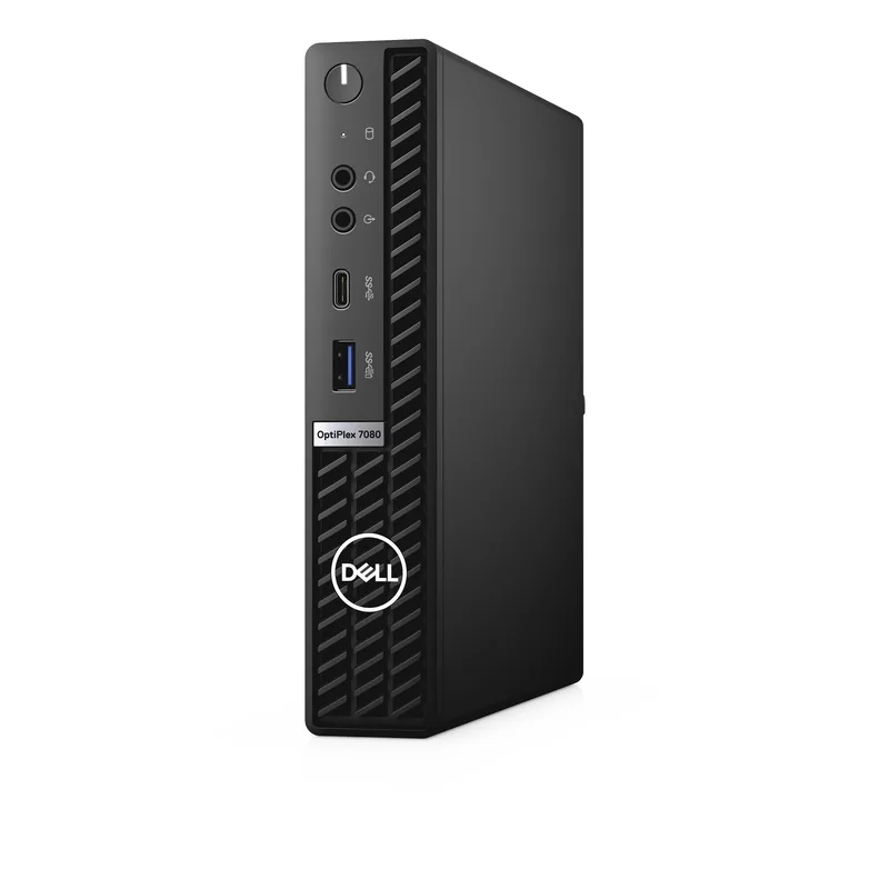 Dell OptiPlex 7080 MFF stationär mikrodator i5/8/256 GB (svart)