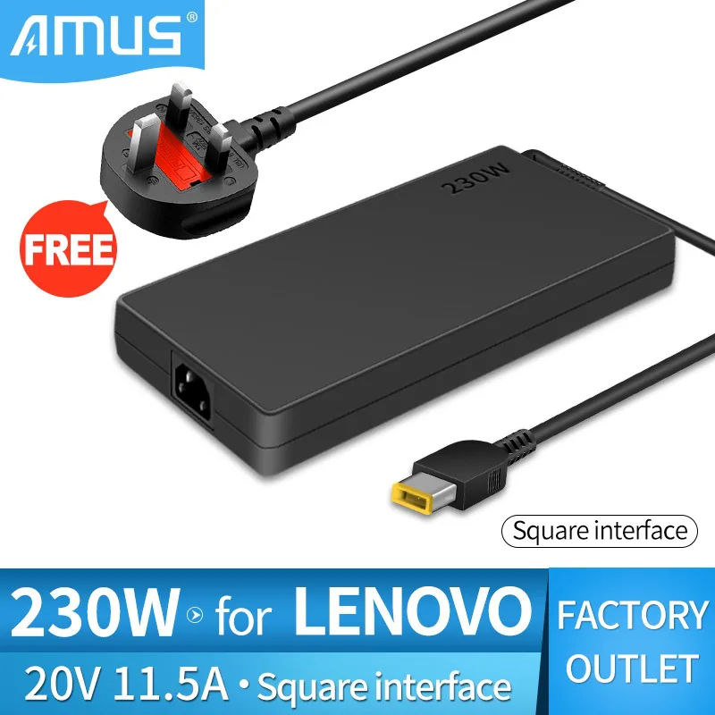 230W 20V 11.5A Laddare nätadapter för Lenovo Legion