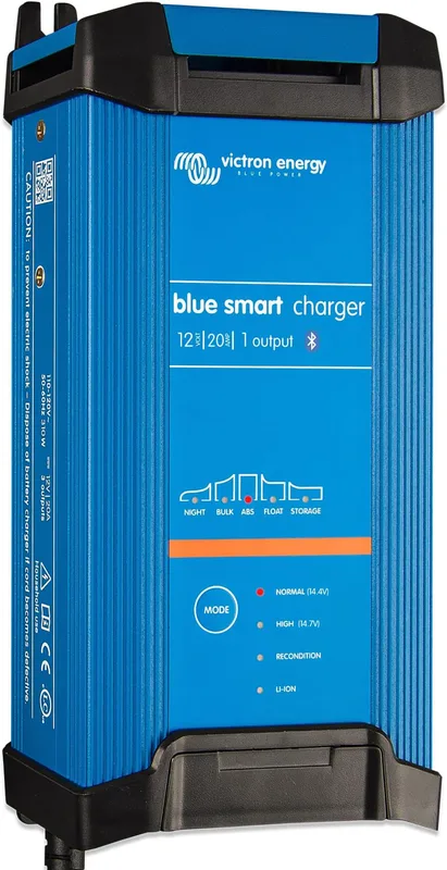 Victron Energy Blue Smart IP22 12-Volt 20 amp 230V Batteriladdare