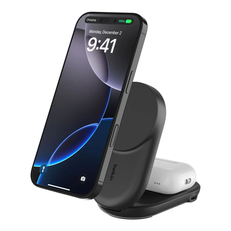 BELKIN UltraCharge magnetisk laddplatta 25W Qi2 med