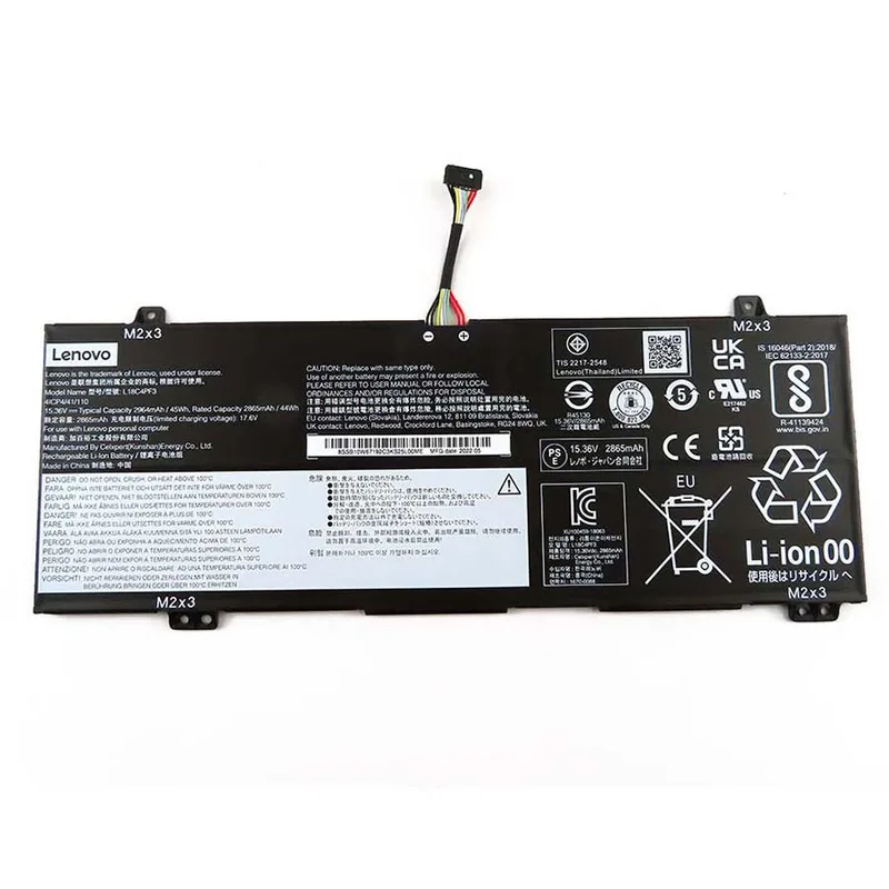 batteri 11,4 V 45 Wh, kompatibel med Lenovo IdeaPad