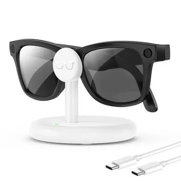 VBESTLIFE Laddningsställ för Meta Smart Glasses