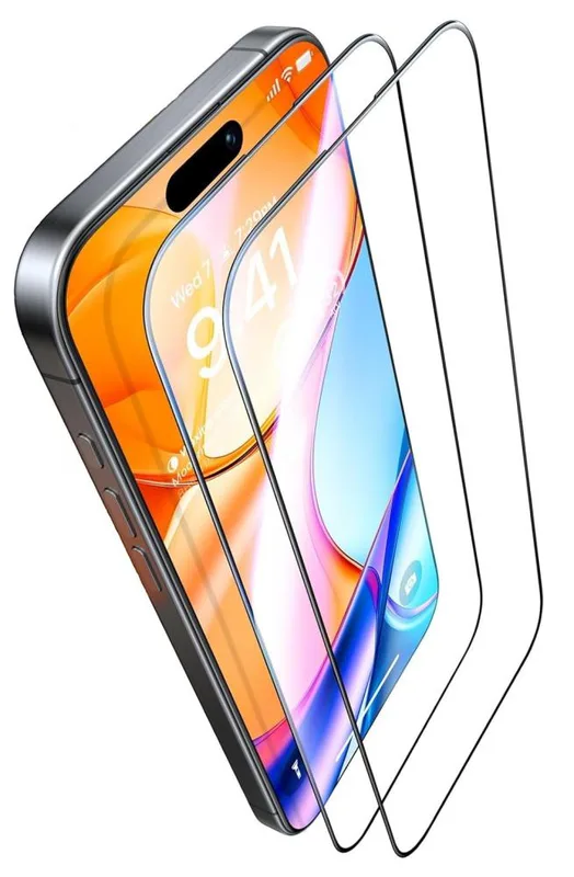 2-Pack Härdat Glas Skärmskydd Set