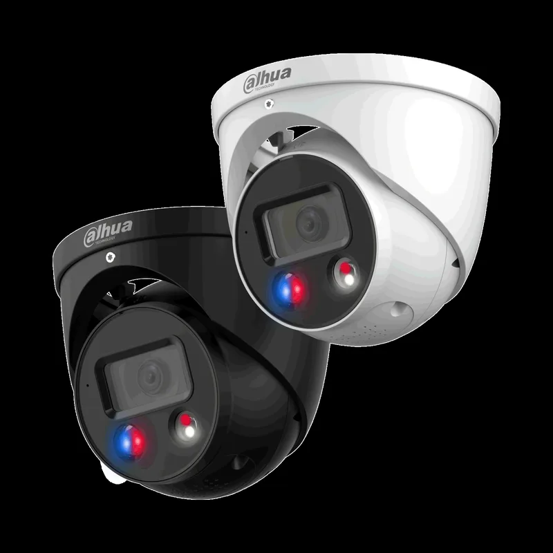 Dahua WizSense 5MP fullfärg ögonboll PoE IP-kamera