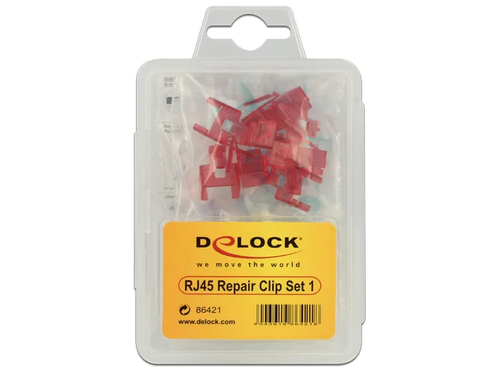 Delock RJ45 Repair Clip Starter Set
