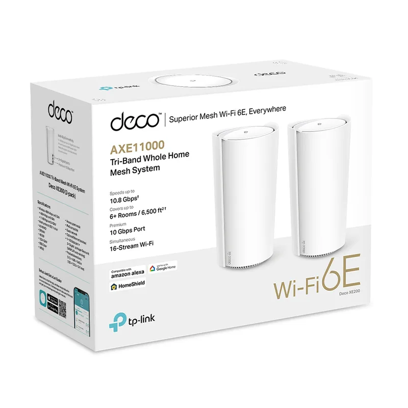 TP-Link Deco XE200 AXE11000 mesh-WiFi-system