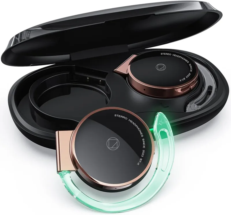 Bluetooth 5.3 Hörlurar Open Ear Clip-on HD stereo brusreducering