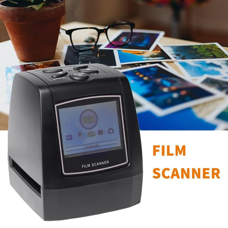 Filmbildskanner, digital filmomvandlare, 1080P LCD-skärm