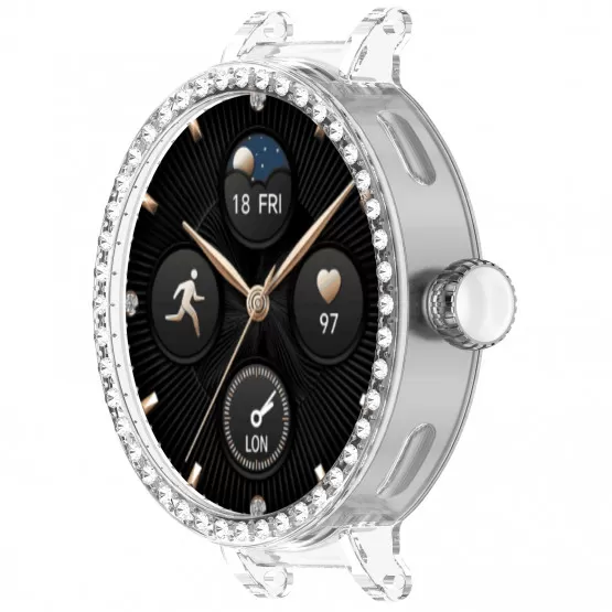 2-pack Bling-fodral, kompatibelt med Redmi Watch 6