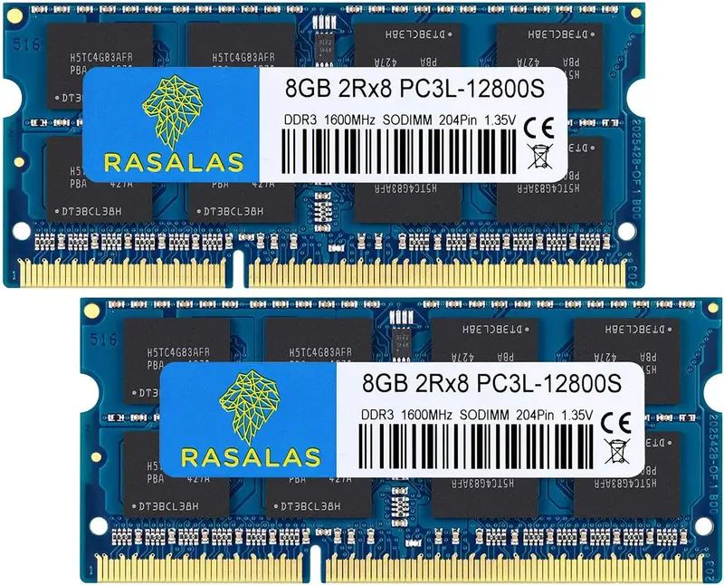 16GB DDR3l 1600 Sodimm