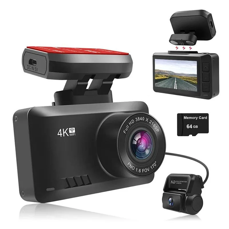 KANDUO XRC TECH 4K bärbar Wifi sportkamera