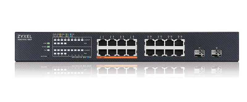 Zyxel 18-port Multi-Gig 2.5G Cloud/Smart Managed PoE++ Switch
