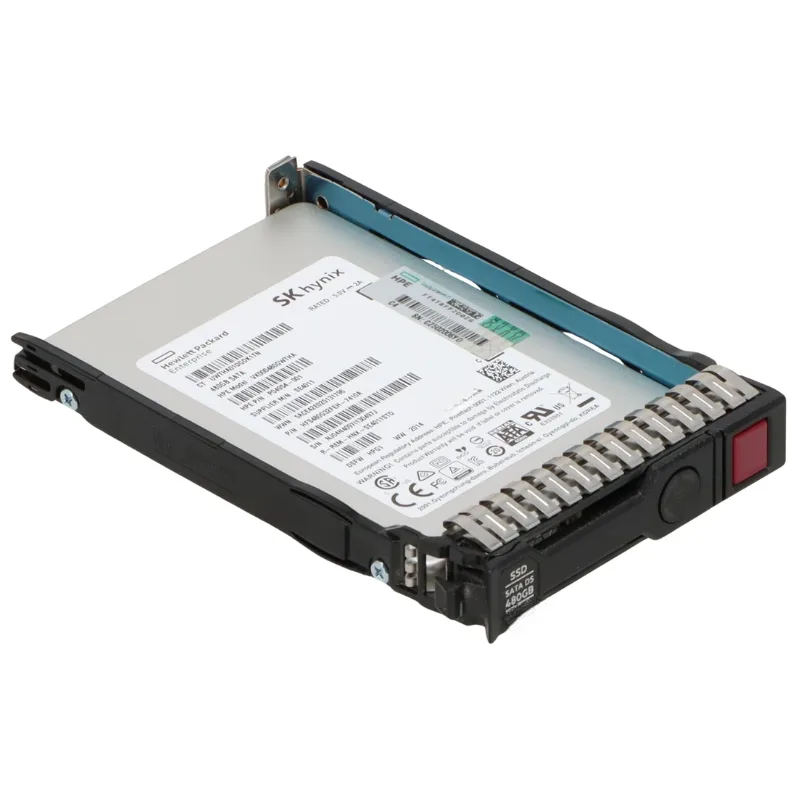 Hewlett Packard SSD 2,5 HPE 480GB SATA 6G MU BC SFF SERVER MIXED BASIC CARRIER ANVÄNDNING