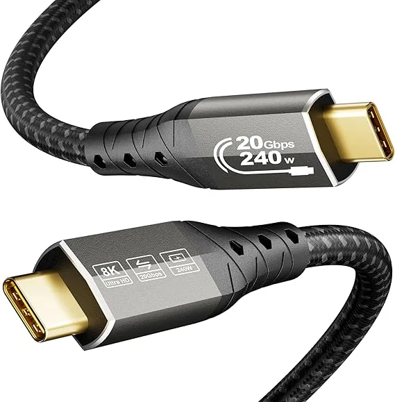 ZIKNYDO USB C till USB C-kabel 1m
