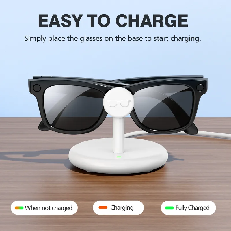 Smart Glasses Dock Station för Meta Skyler
