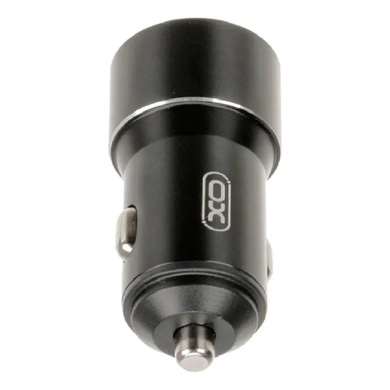 XO billaddare CC30 2x USB 2,4A svart