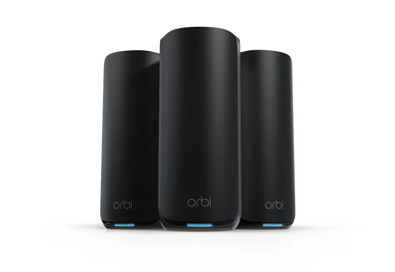 NETGEAR Orbi 870-serien med tre band för Wi-Fi 7-meshtilläggssatellit