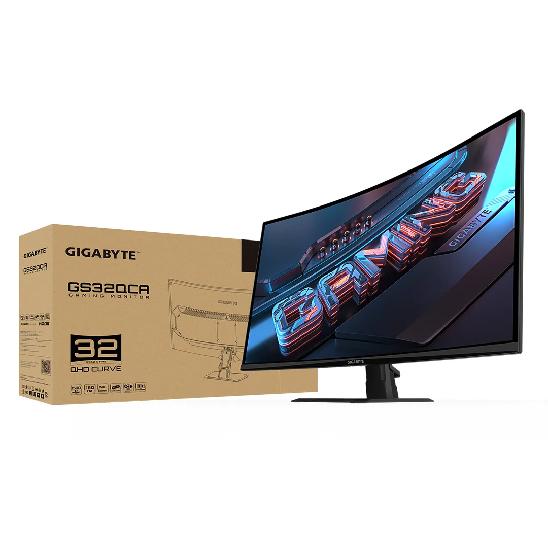 Gigabyte GS32QCA 31,5 tum böjd spelskärm QHD