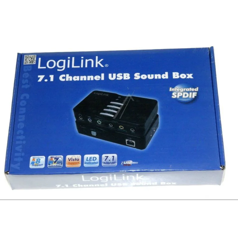 LogiLink USB-ljudkort 7.1-kanals