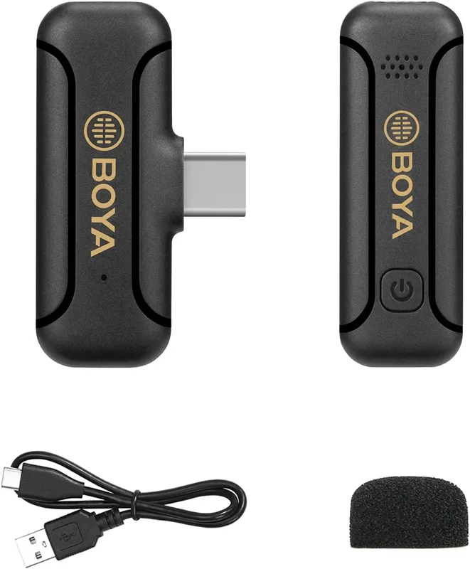 BOYA BY-WM3T2-U1 USB-C trådlös mikrofon