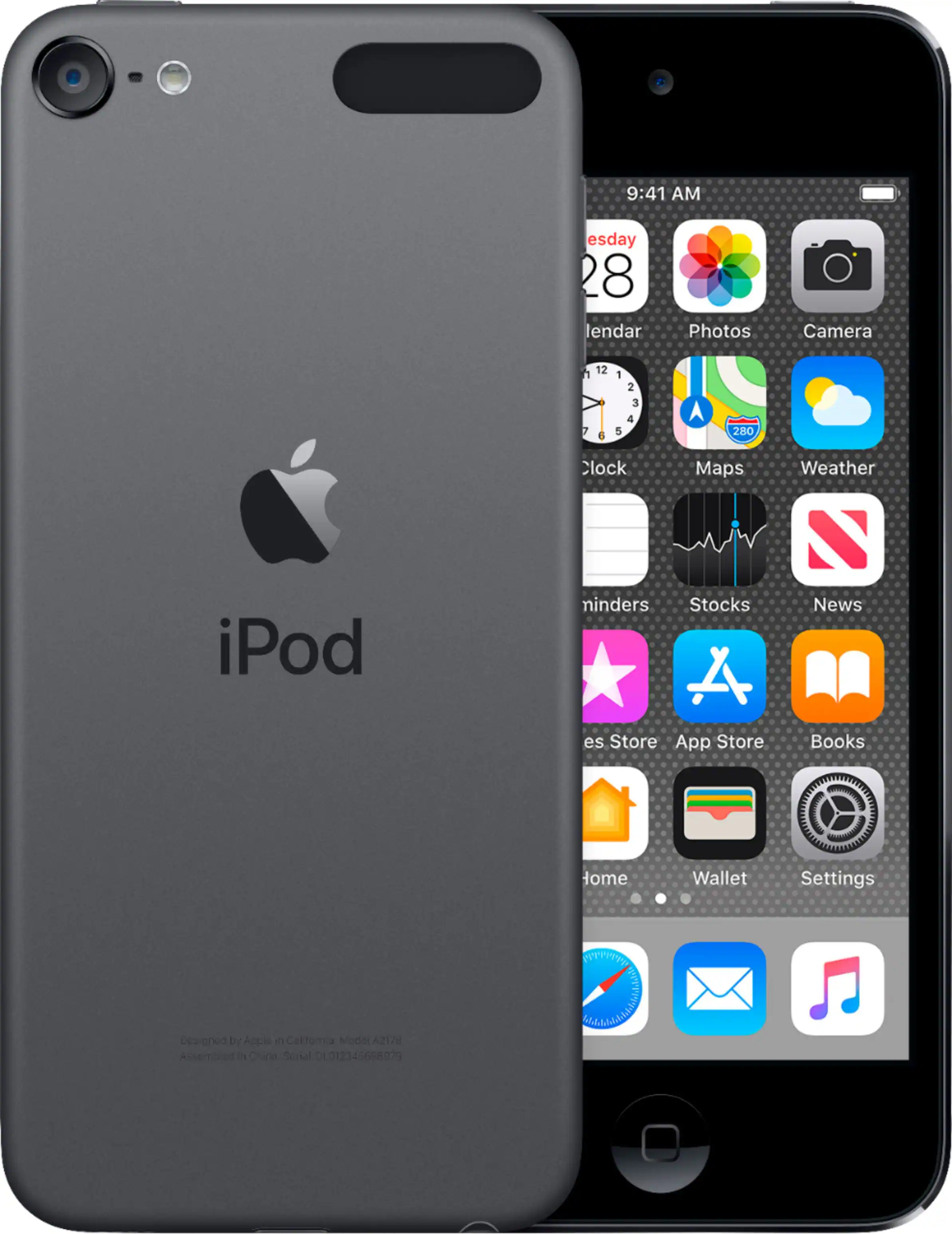 Apple Ipod Touch 1256 GB grå 7. Generation Mp3-spelare