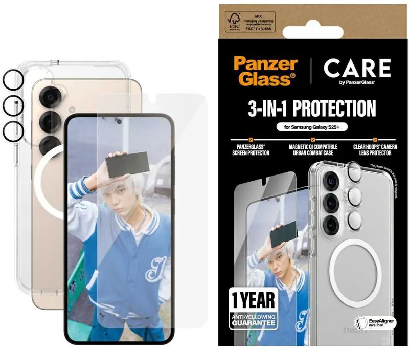 PanzerGlass CARE By PanzerGlass Galaxy S25 Plus