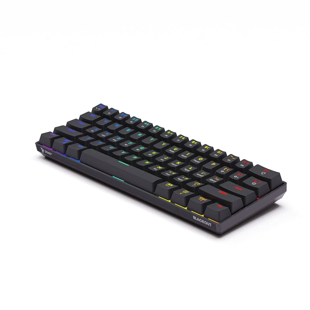 SAVIO Gaming tangentbord mekaniskt Blackout