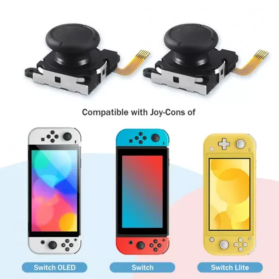 MTK Halleffekt-joystick för Nintendo Switch + OLED