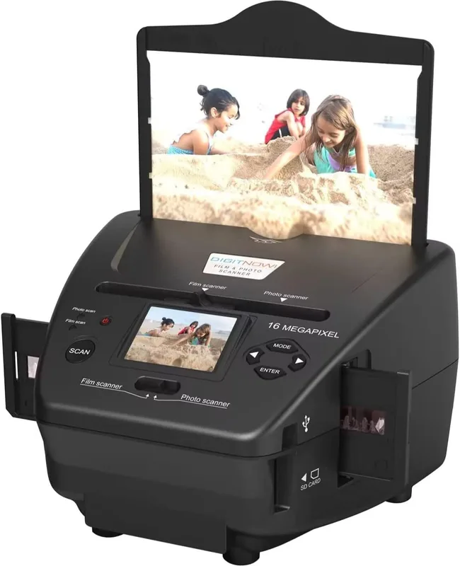 Digital filmscanner, 2.4 LCD-skärm