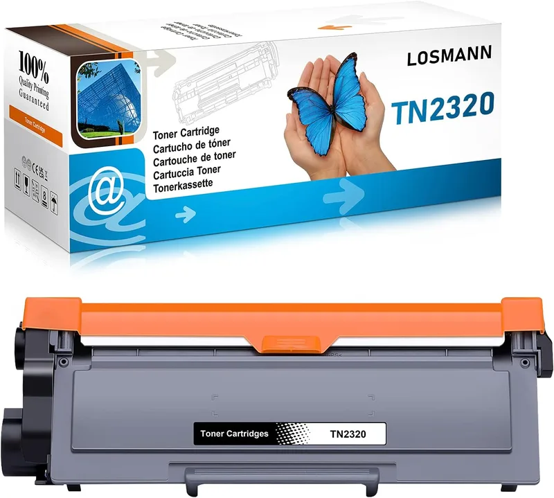 LOSMANN 4 x toner kompatibel med Brother TN-2320 TN2320