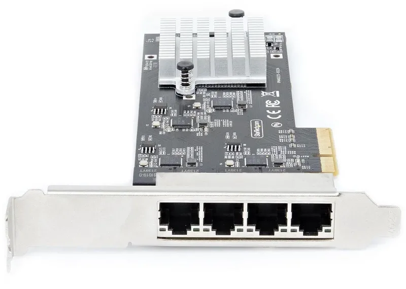 StarTech.com 4-Port 2.5Gbps NBASE-T PCIe Network Card
