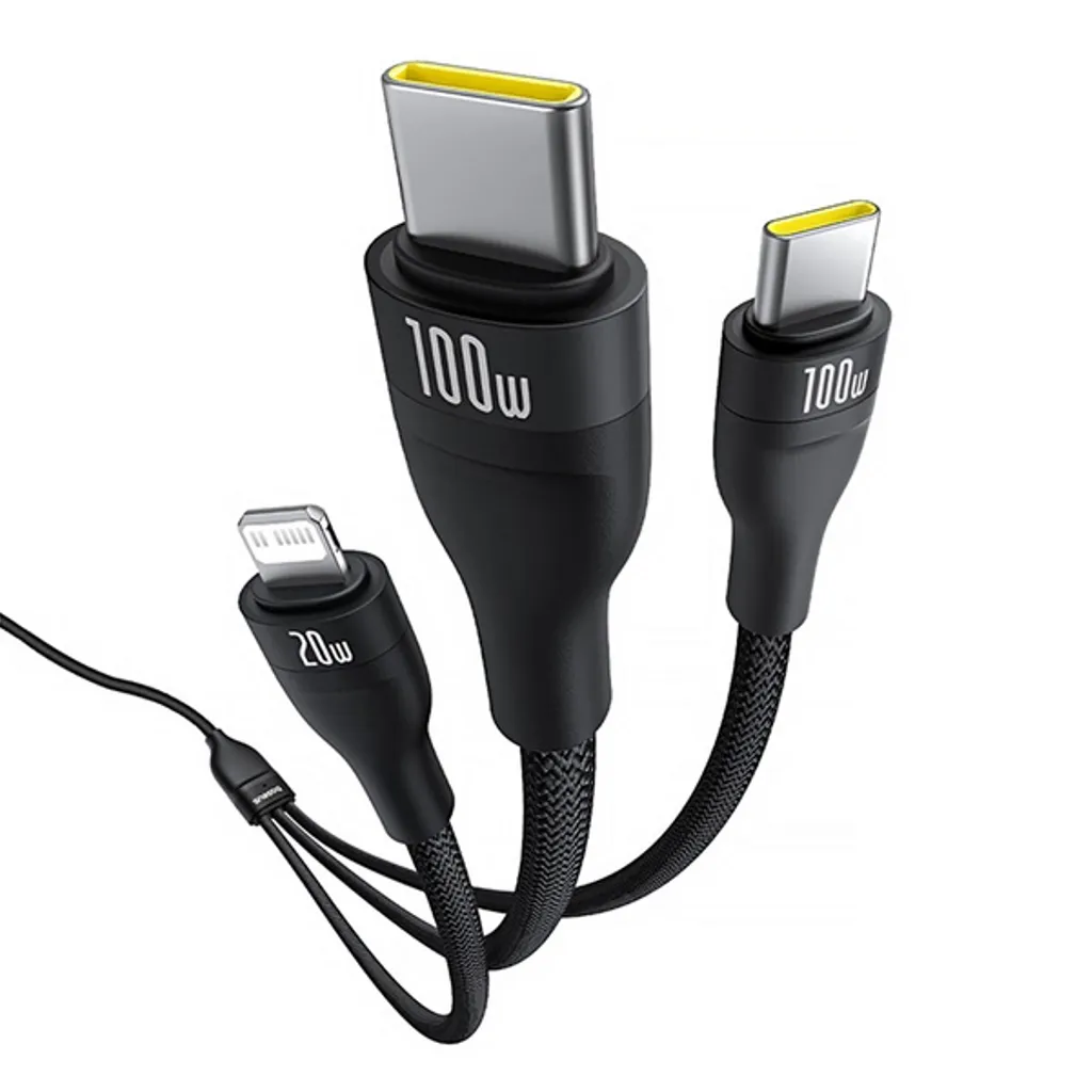 Tosuny USB-laddningskabel för 2 Premiummaterial