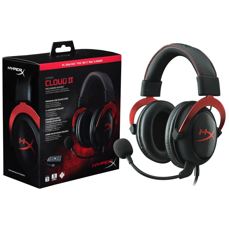 För headset Cloud II KHX-HSCP